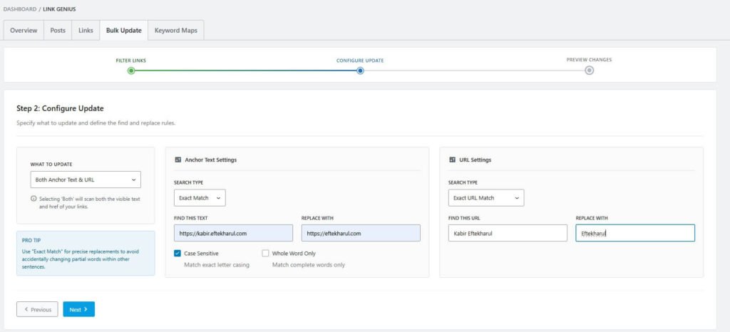 Configure Update