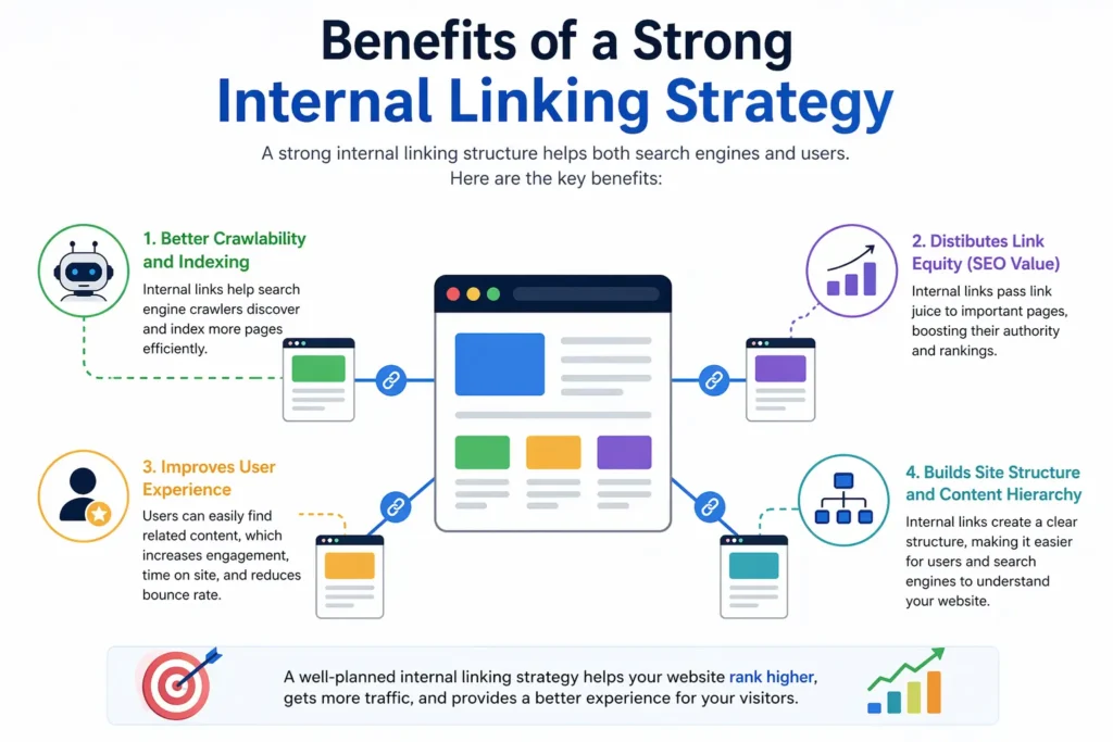 Benefits of a Strong Internal Linking Strategy